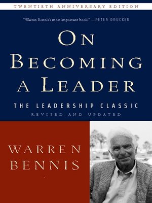 cover image of On Becoming a Leader